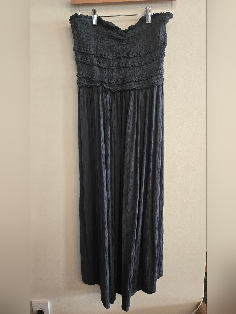 O'NEILL Devyn Womens Strapless Midi Dress - Slate Blue - Picture 7 of 12